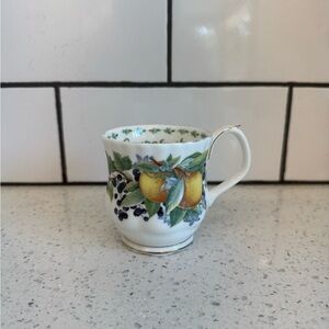 Royal Albert Covent Fruit Grapefruit Teacup EUC Bone China